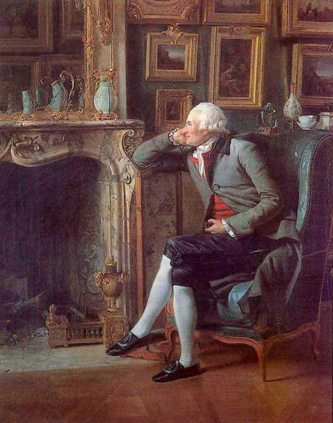 Henri-Pierre Danloux The Baron de Besenval in his Salon de Compagnie oil painting picture